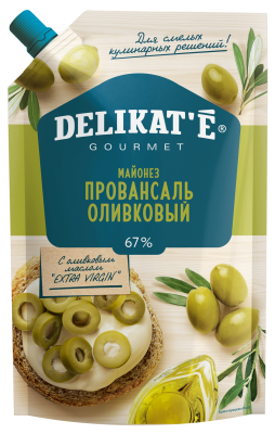 Майонез DELIKAT'E «Провансаль Оливковый» Майонез DELIKAT'E «Провансаль Оливковый»