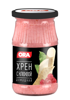 Horseradish ORA «With cranberries» Horseradish ORA «With cranberries»